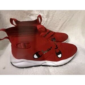 Champion Rally Crossover Casual Sneakers in Scarlet Red Men Size 9.5